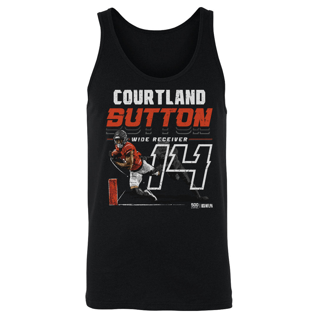 Courtland Sutton Denver Player Name WHT