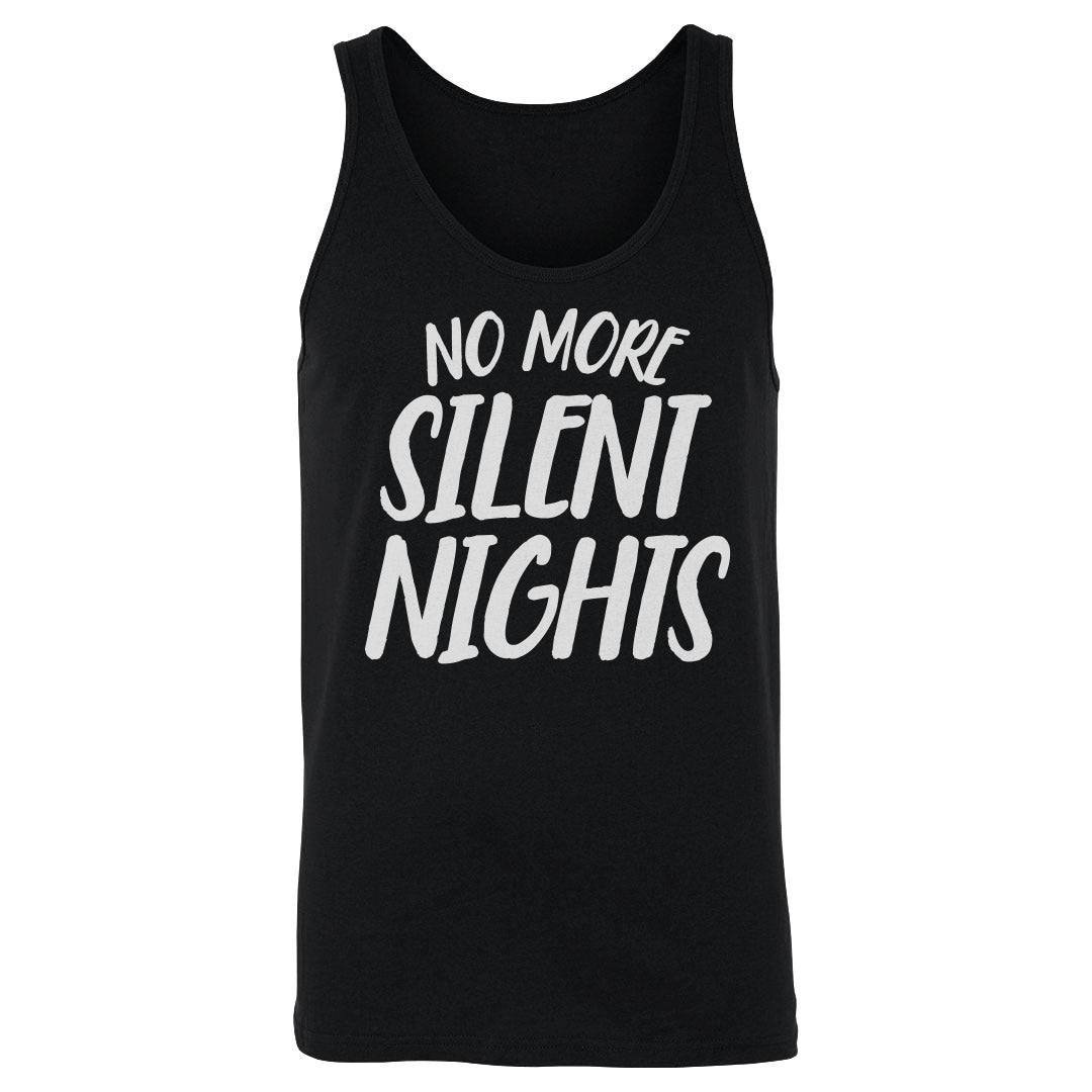 Christmas No More Silent Nights WHT