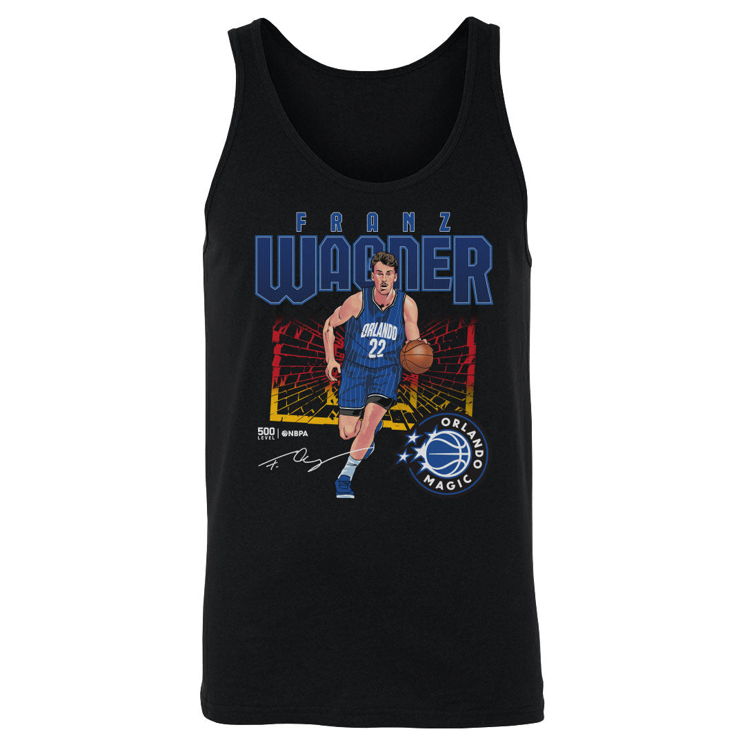 Franz Wagner Orlando Magic Shattered Flag WHT