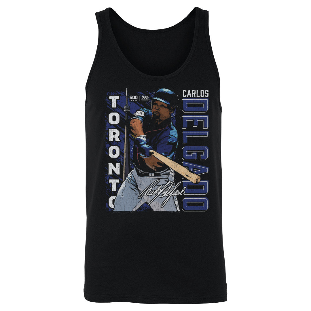 Carlos Delgado Toronto Gritty WHT