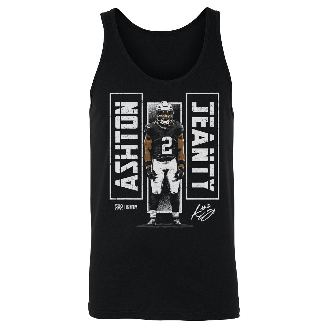 Ashton Jeanty Las Vegas Signature Stance WHT