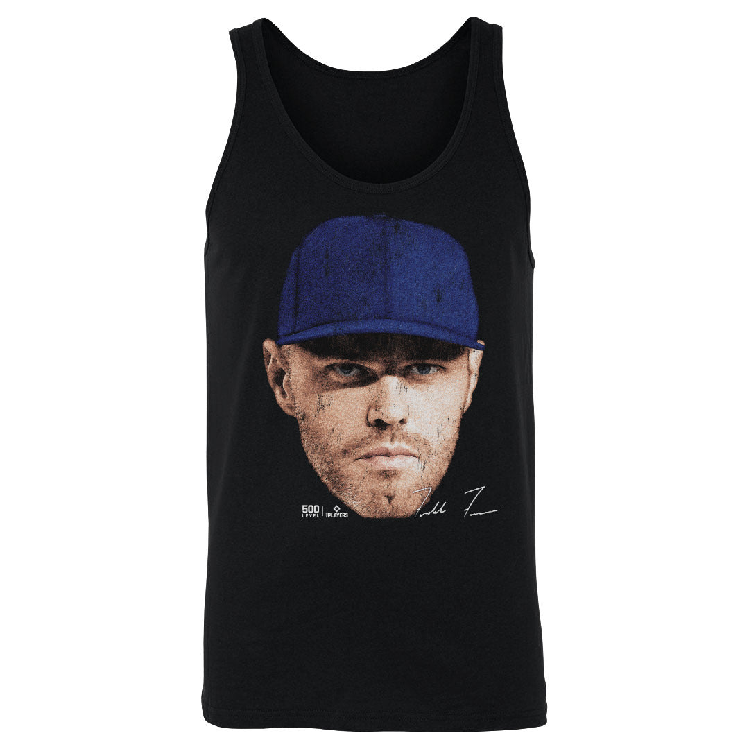 Freddie Freeman Los Angeles D Vintage Head WHT