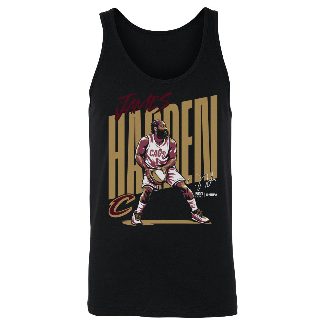 James Harden Cleveland Cavaliers Vector WHT