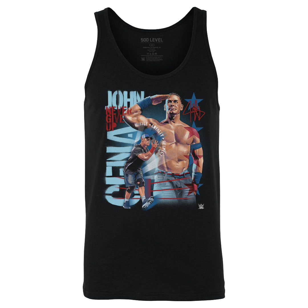 John Cena Never Give Up Salute WHT