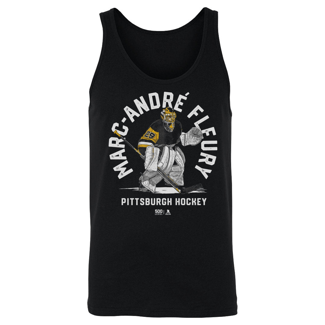 Marc-Andre Fleury Pittsburgh Emblem WHT