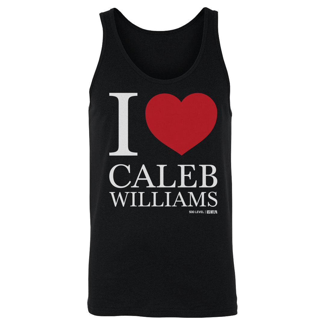 Caleb Williams Chicago I Love WHT