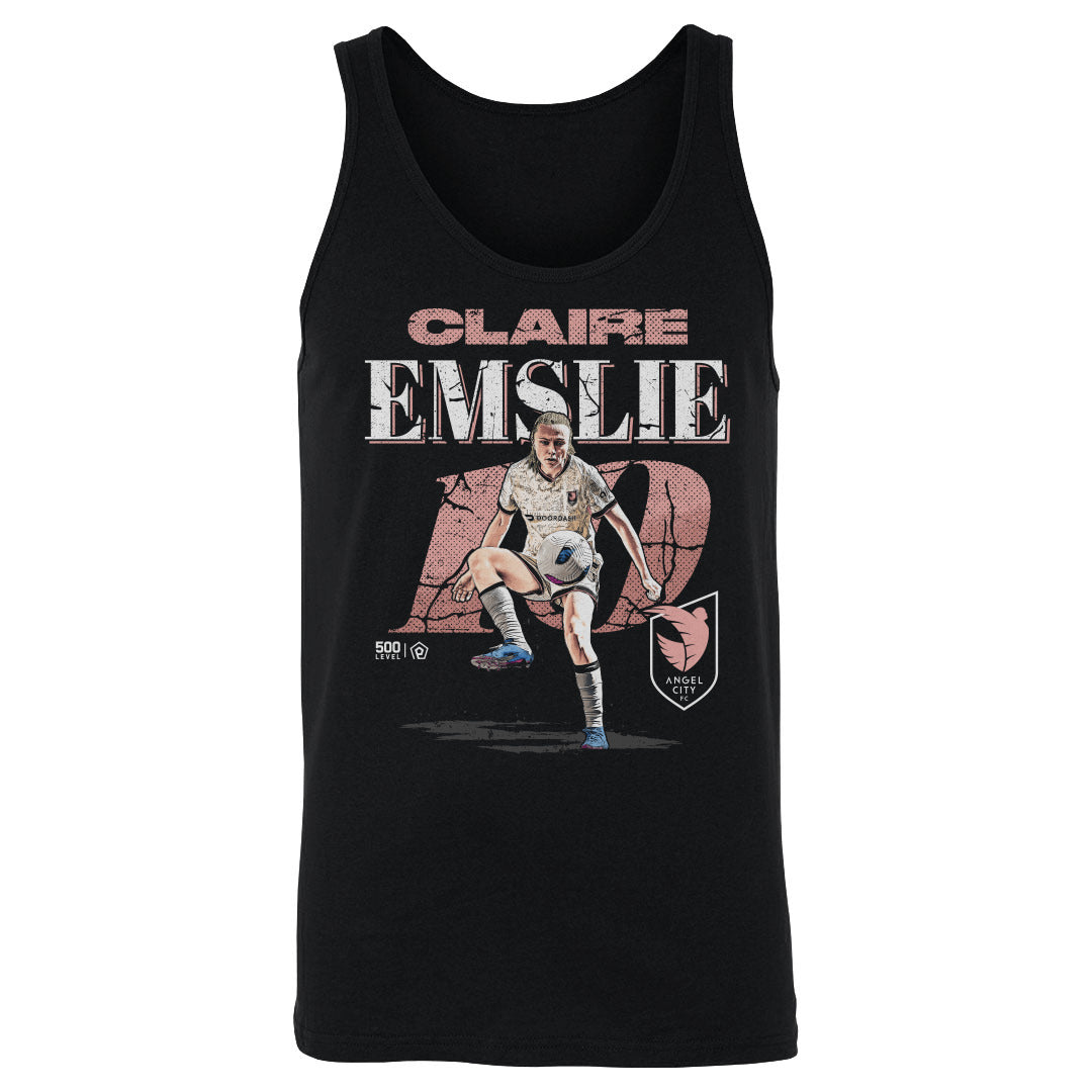 Claire Emslie Angel City FC Cracked Number WHT