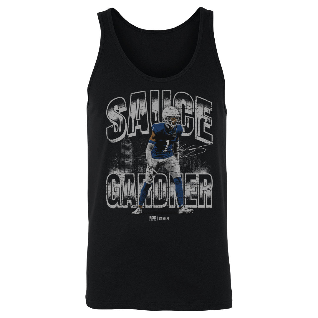 Sauce Gardner Indianapolis Skyline WHT