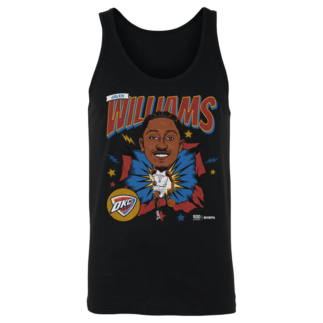 Jalen Williams Oklahoma City Thunder Caricature WHT