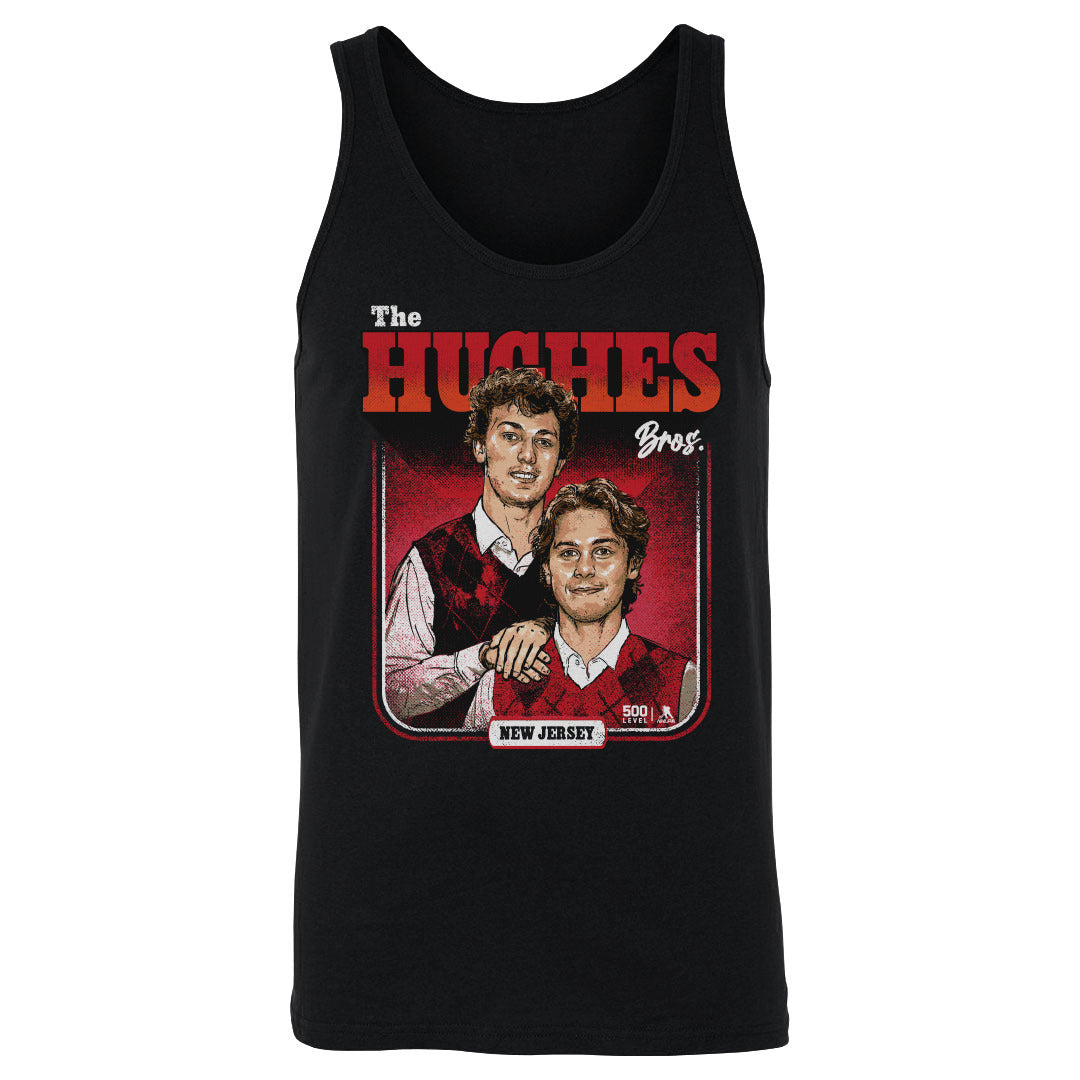 Luke Hughes & Jack Hughes New Jersey Step Brothers WHT