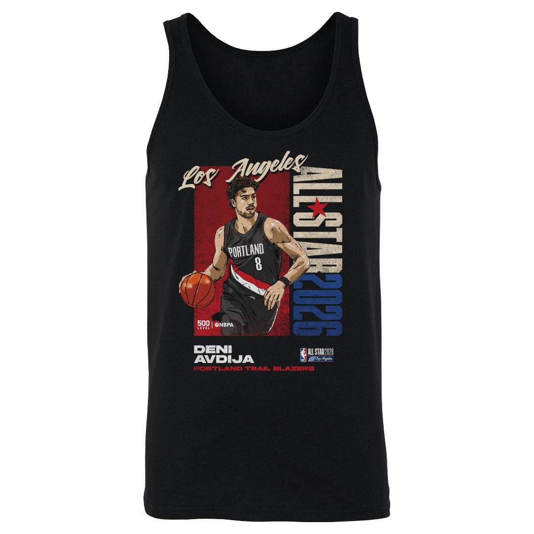 Deni Avdija Portland Trail Blazers 2026 NBA All-Star Vertical WHT