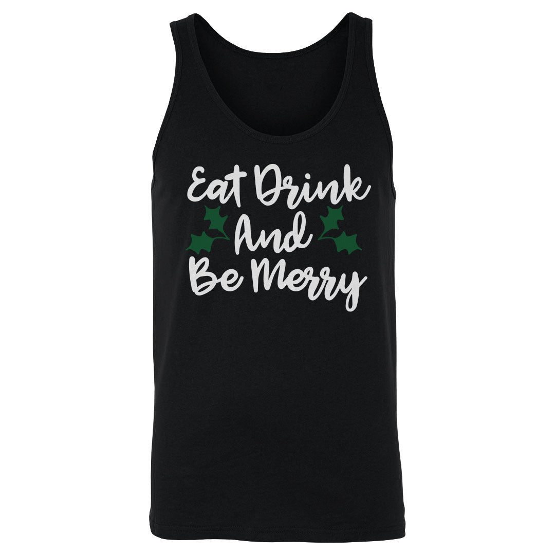 Christmas Eat Drink And Be Merry WHT