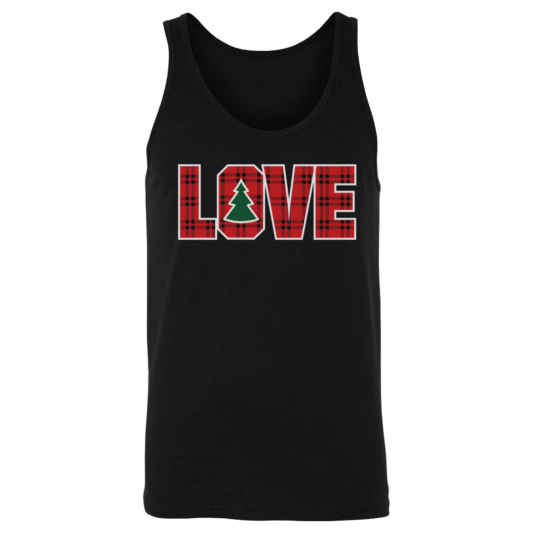 Christmas LOVE Christmas Plaid WHT