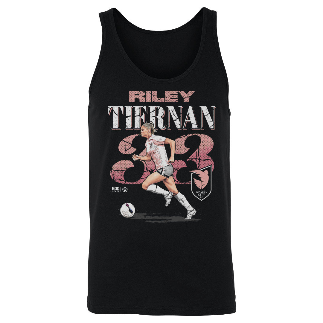 Riley Tiernan Angel City FC Cracked Number WHT