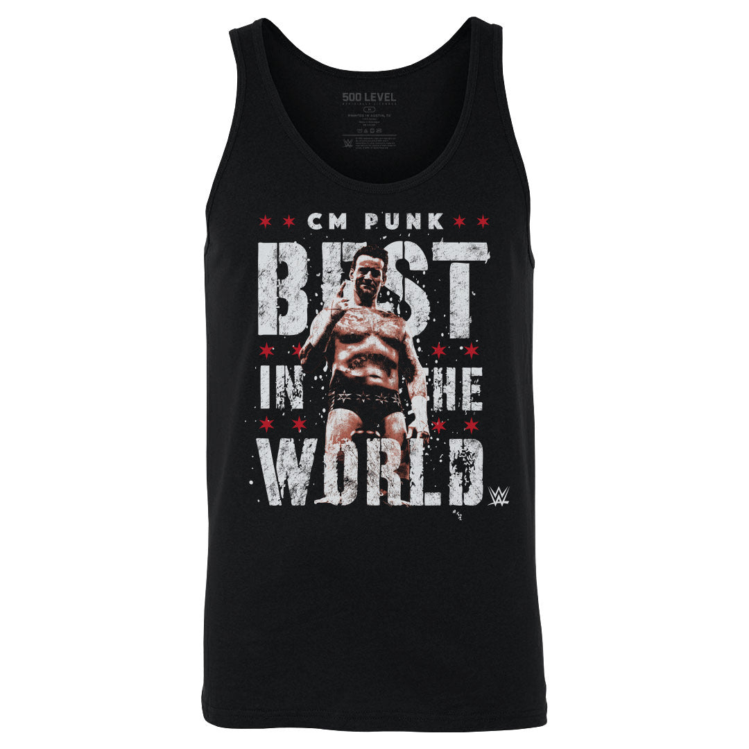 CM Punk Best In The World Vector WHT