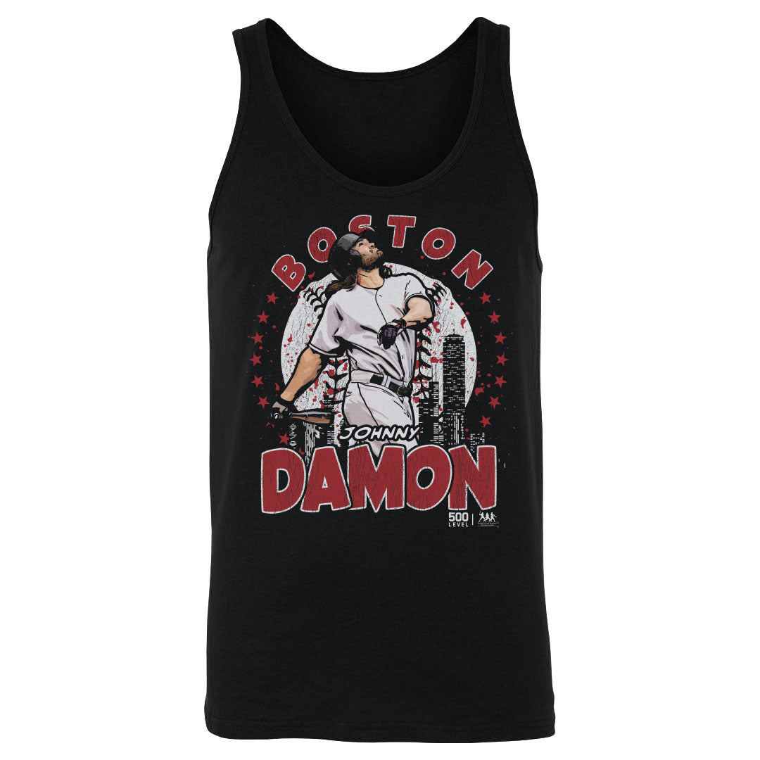 Johnny Damon Boston Gritty WHT