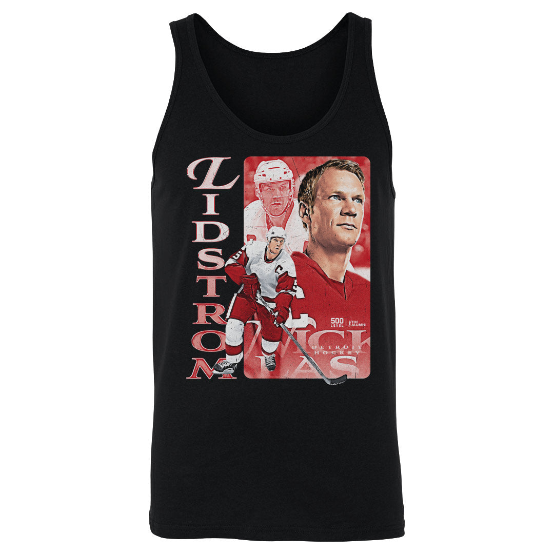 Nicklas Lidstrom Detroit Vintage WHT