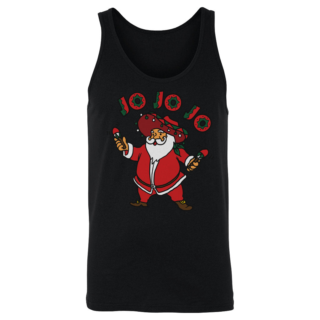 Christmas Mexican Santa WHT