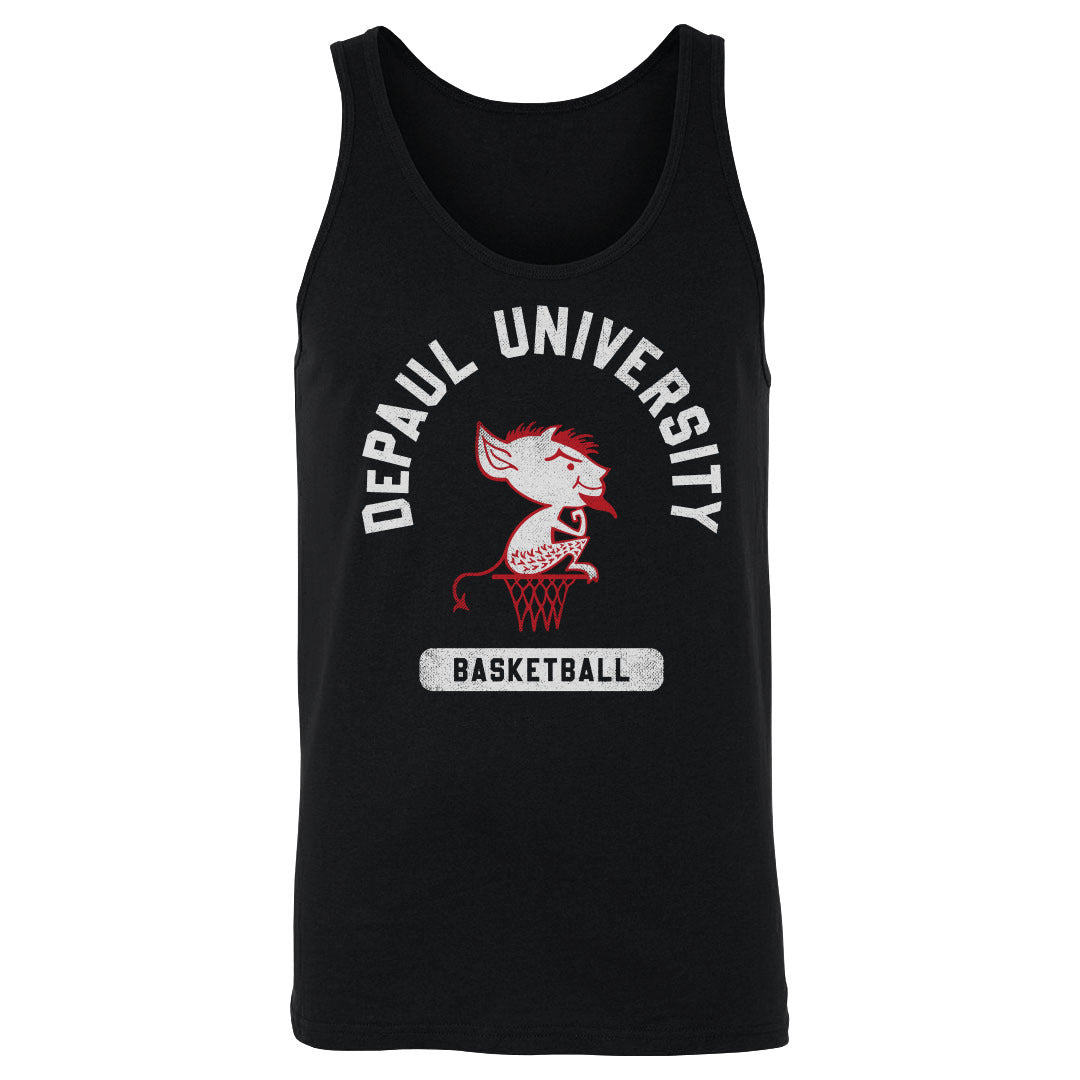 DePaul Blue Demons Mascot Basketball WHT