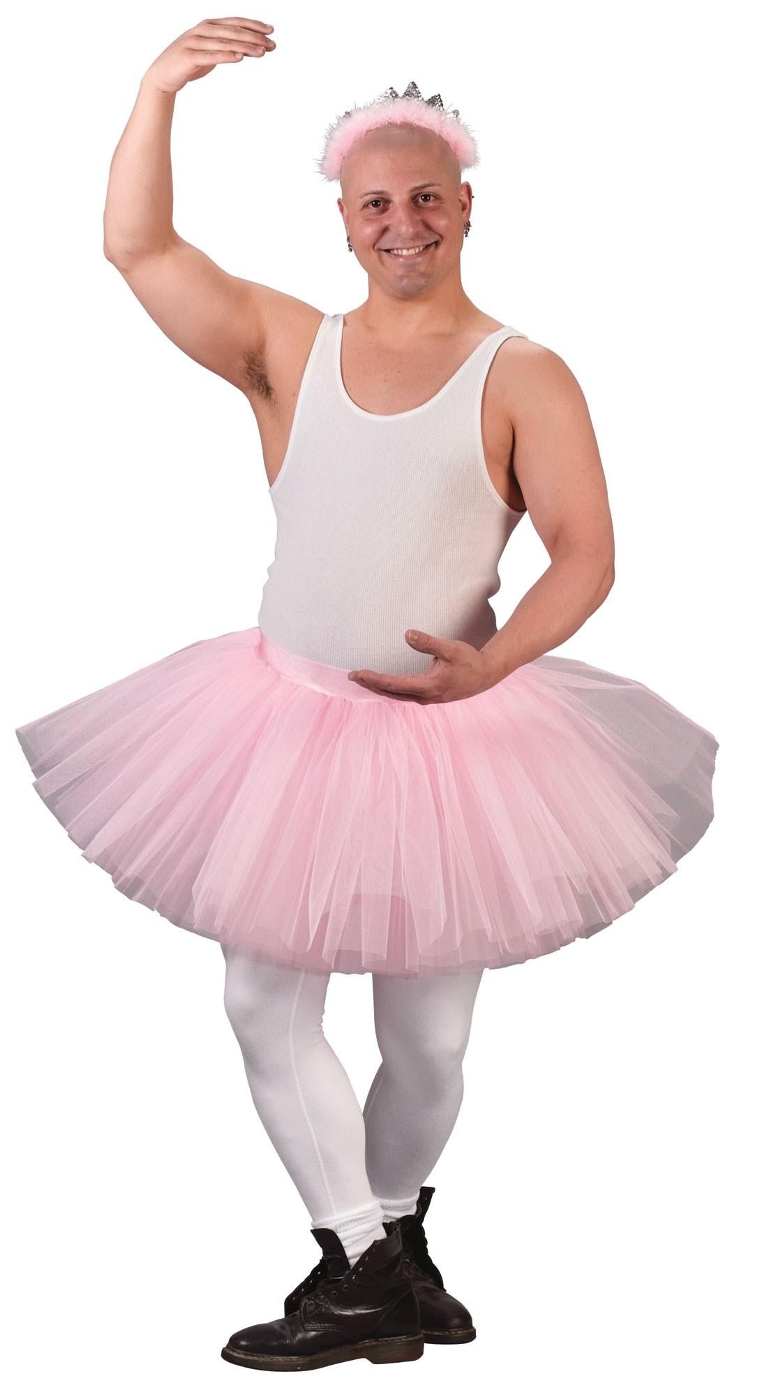Tu Tu Grande Mens Pink Tutu Ballerina Adult Costume Accessory
