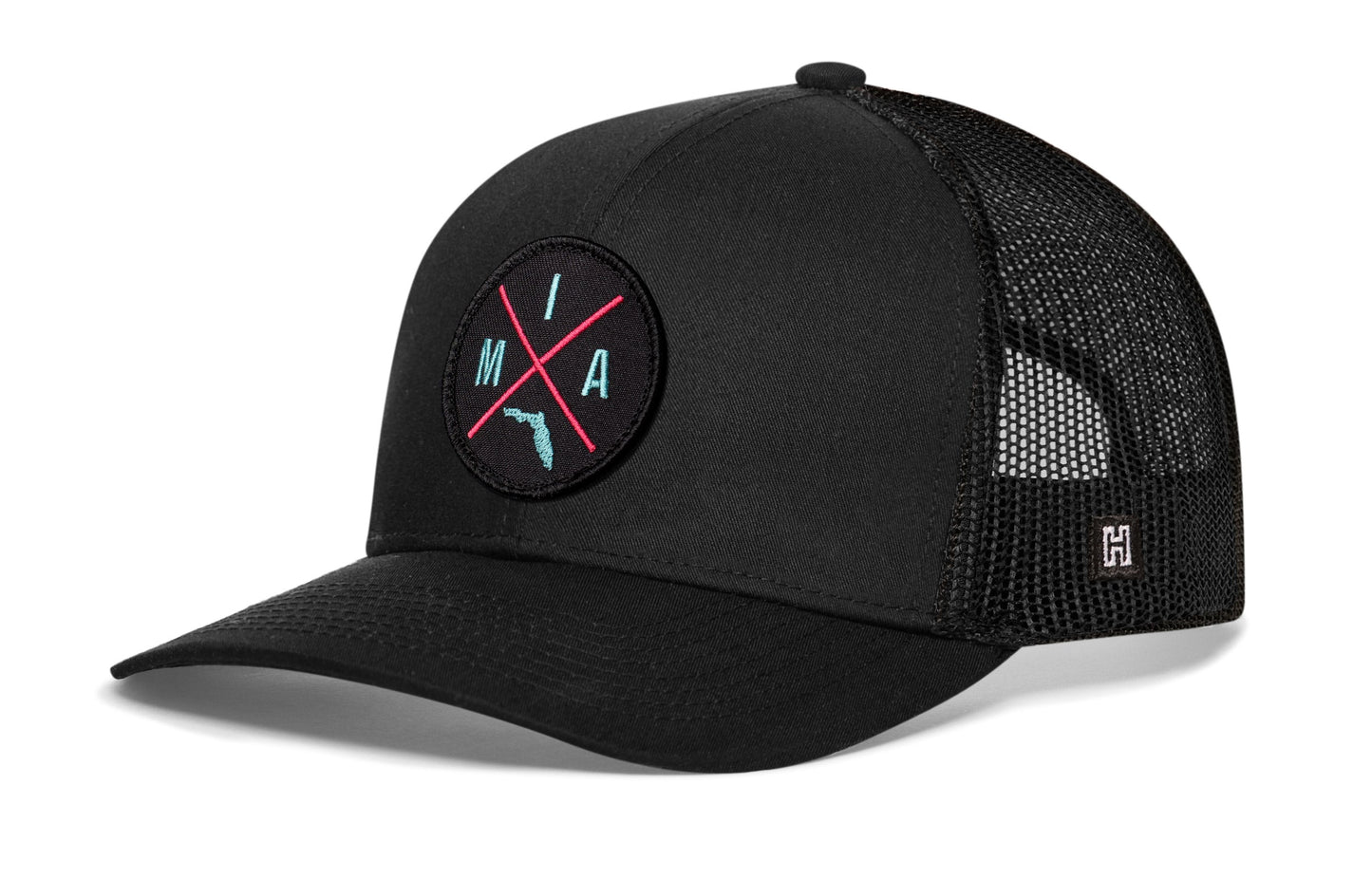 Miami Trucker Haka Hat Black MIA X Snapback