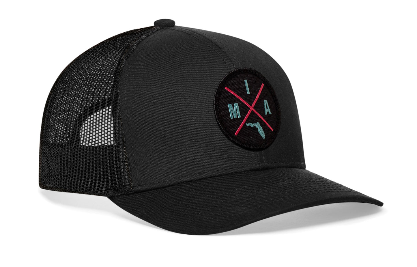 Miami Trucker Haka Hat Black MIA X Snapback