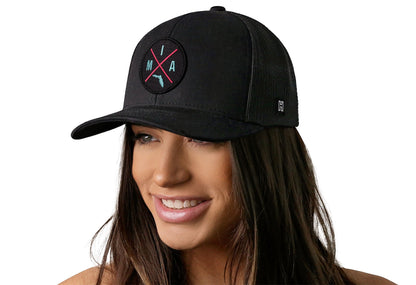 Miami Trucker Haka Hat Black MIA X Snapback