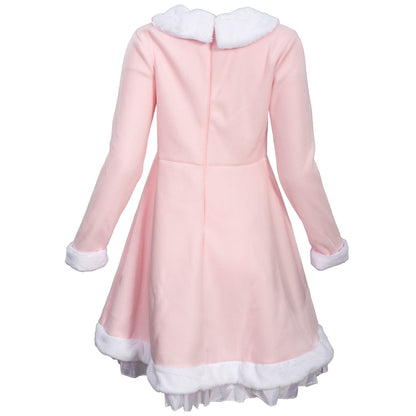 Mrs. Elf Pink Women's Deluxe Halloween Cosplay Costume Set