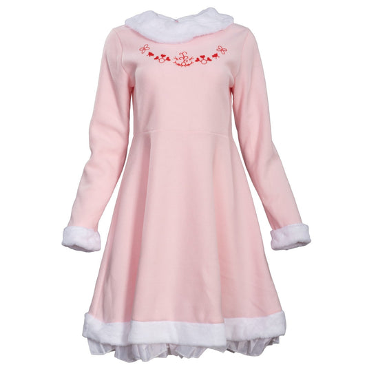 Mrs. Elf Pink Women's Deluxe Halloween Cosplay Costume Set