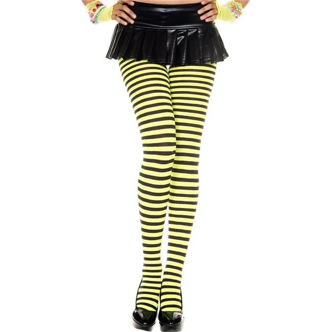 Fine Tights Striped Tights For Women