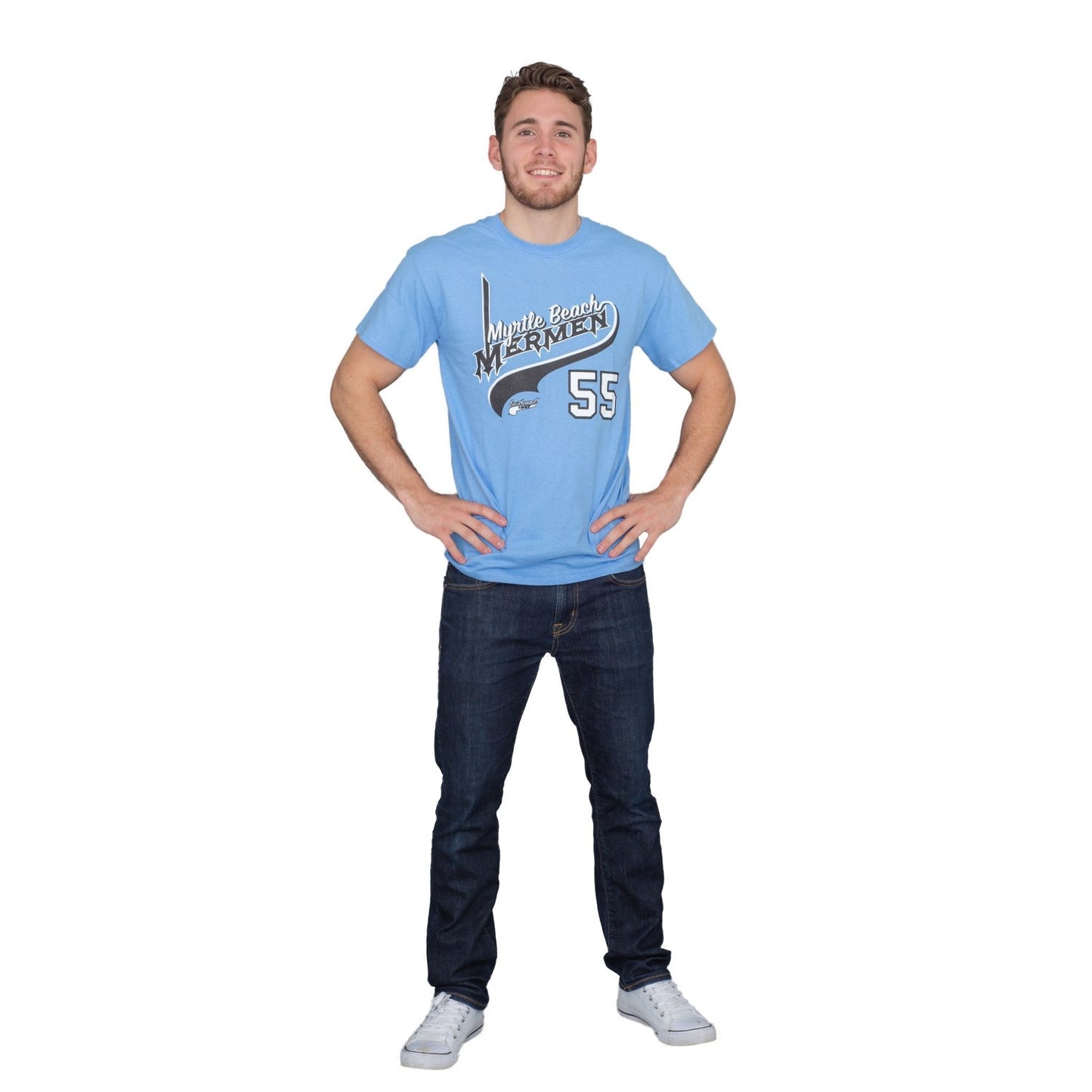 Myrtle Beach Mermen Logo 55 T Shirt