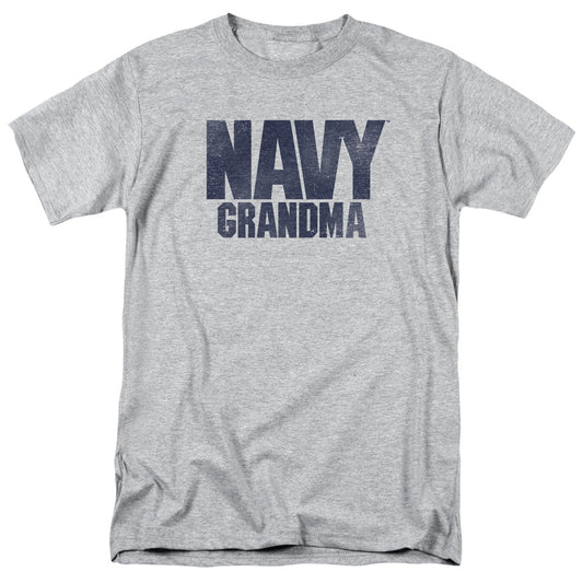 Navy Grandma Mens T Shirt Athletic Heather