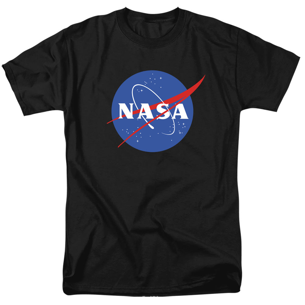 Nasa Meatball Logo Mens T Shirt Black