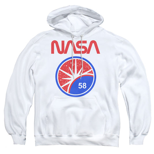 Nasa Stars Mens Hoodie White