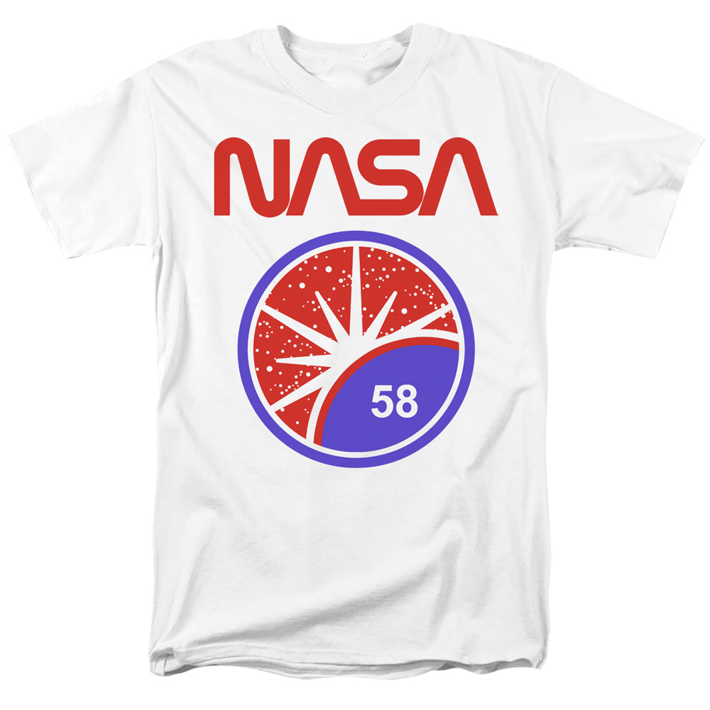 Nasa Stars Mens T Shirt White