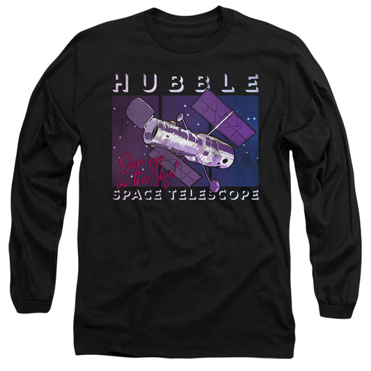 Nasa Eye In The Sky Mens Long Sleeve Shirt Black