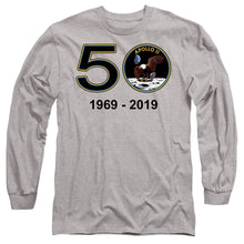 Load image into Gallery viewer, Nasa Apollo 11 50Th Mens Long Sleeve Shirt Athletic Heather
