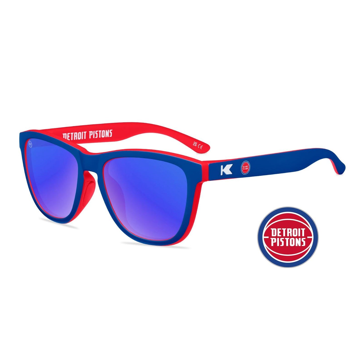 Detroit Pistons Officially Licensed Knockaround Sunglasses