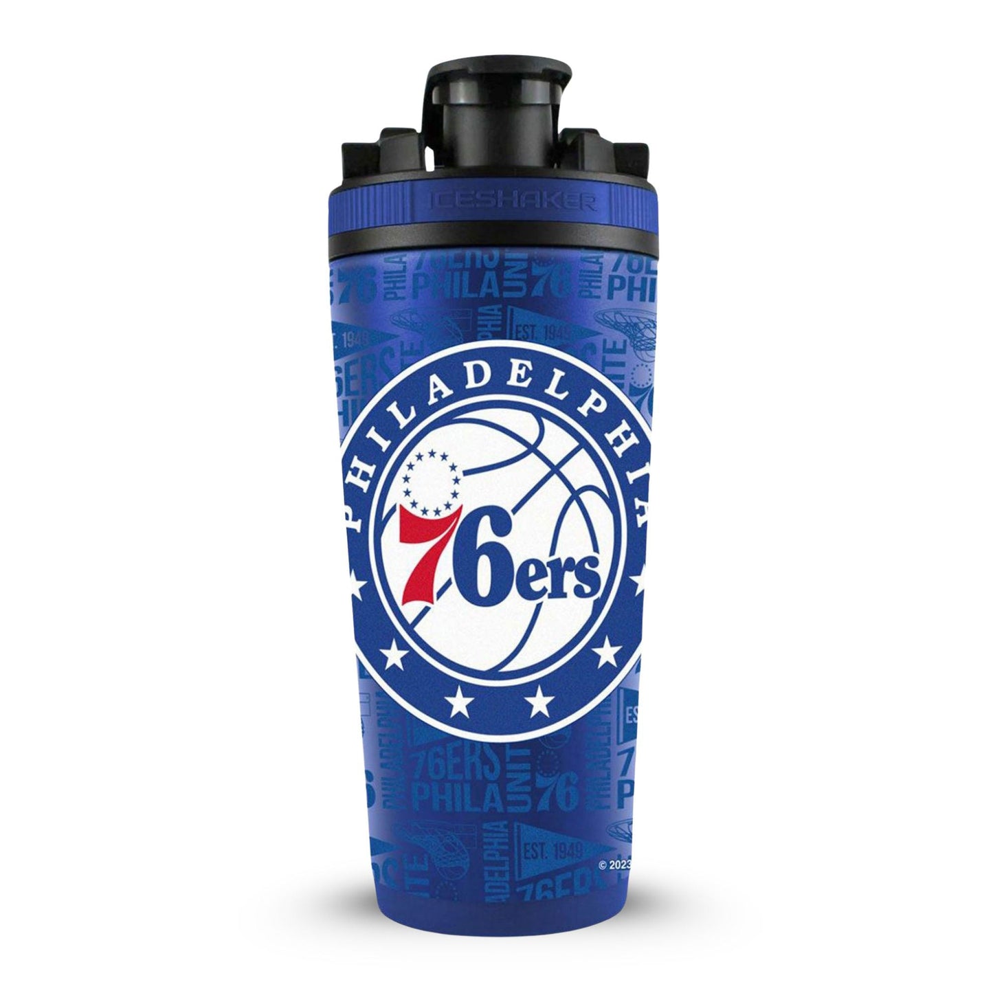 Philadelphia 76ers 4D Ice Shaker Cup Officially Licensed