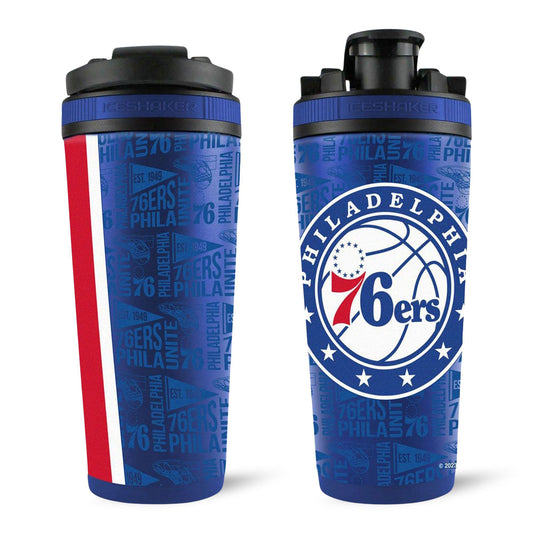 Officially Licensed Philadelphia 76ers 4D Ice Shaker Cup Officially Licensed
