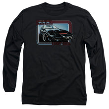 Load image into Gallery viewer, Knight Rider Kitt Mens Long Sleeve Shirt Black Officially Licensed
