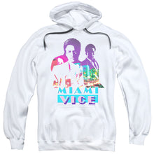 Load image into Gallery viewer, Miami Vice Crockett And Tubbs Mens Hoodie White

