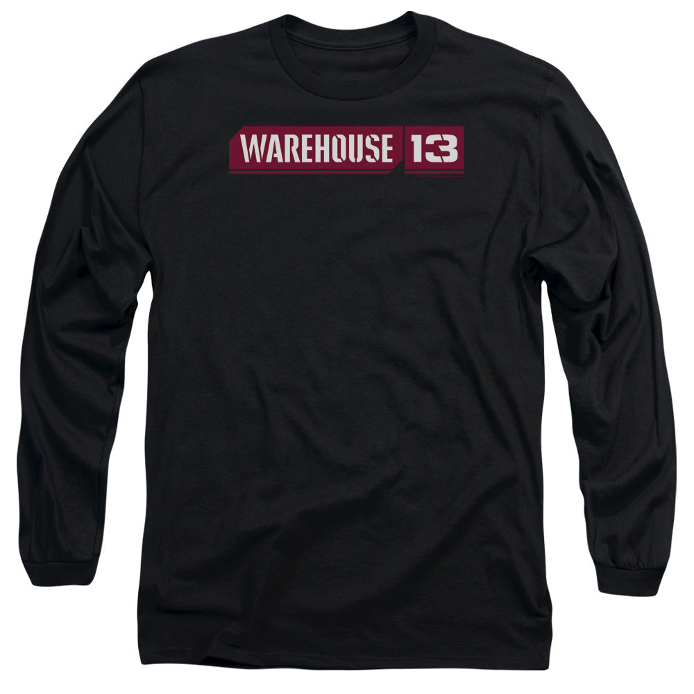 Warehouse 13 Logo Mens Long Sleeve Shirt Black
