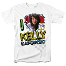 Load image into Gallery viewer, Saved By The Bell I Love Kelly Mens T Shirt White
