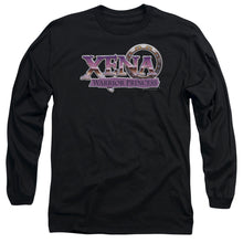 Load image into Gallery viewer, Xena Logo Mens Long Sleeve Shirt Black
