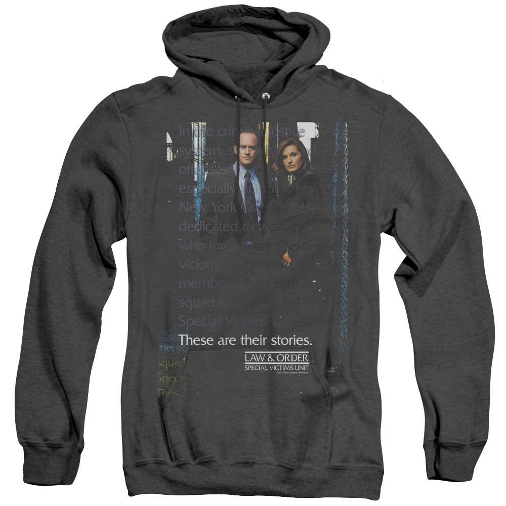 Law And Order Svu Svu Heather Mens Hoodie Black