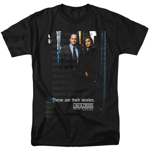 Law And Order Svu Svu Mens T Shirt Black