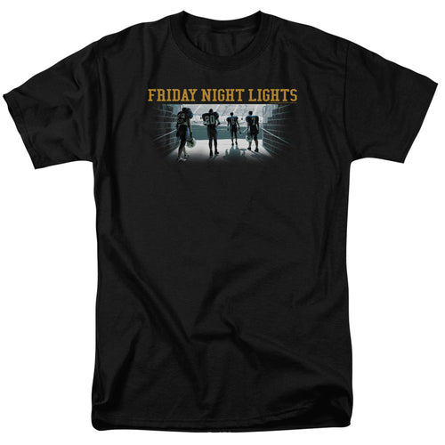 Friday Night Lights Game Time Mens T Shirt Black