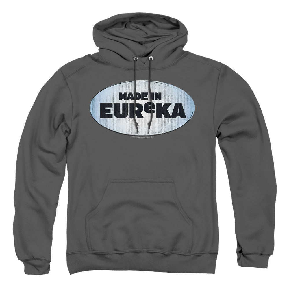 Eureka Made In Eureka Mens Hoodie Charcoal