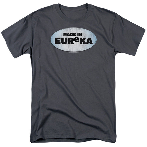 Eureka Made In Eureka Mens T Shirt Charcoal
